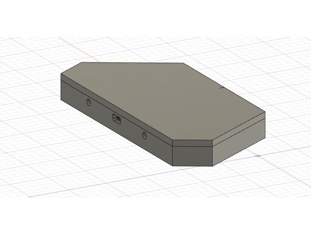nanoleaf luce pannello replica elettronico scatola 3D print model - Mito3D