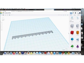 oo gauge railings 3d print model - Mito3D