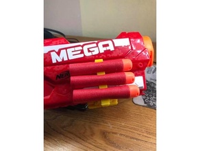 nerf mega dart holder blaster 3d print model - Mito3D