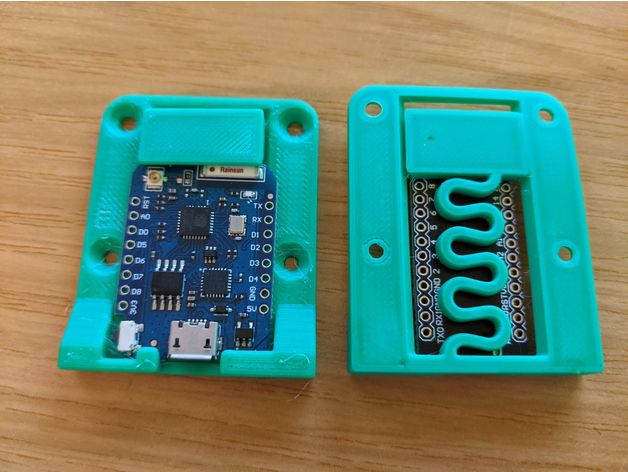 universal wemos mount arduino pro micro d1 mini 3D print model - Mito3D
