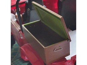 1 10 escala posterior caja todoterreno jurásico parque boite jp10 3d print model - Mito3D