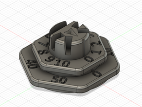 gloomhaven monstruo base espectador pie 3d print model - Mito3D