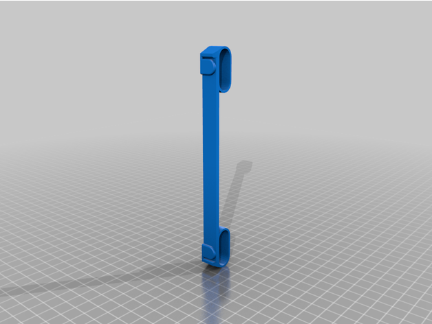 posterior parachoque 1 10 escala jk todoterreno 110 jurásico parque 3D print model - Mito3D