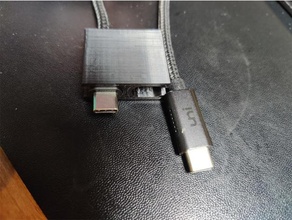macbook Pro uni usb c Pareja soporte usbc USB 3d print model - Mito3D