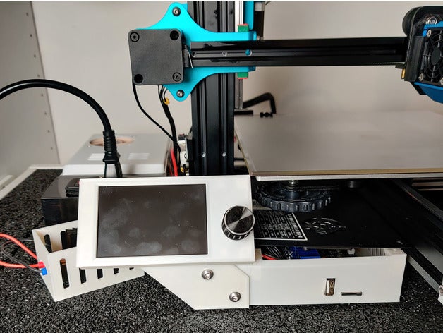 lerdge ender 3 lerdge-x mosfet screen 3D print model - Mito3D