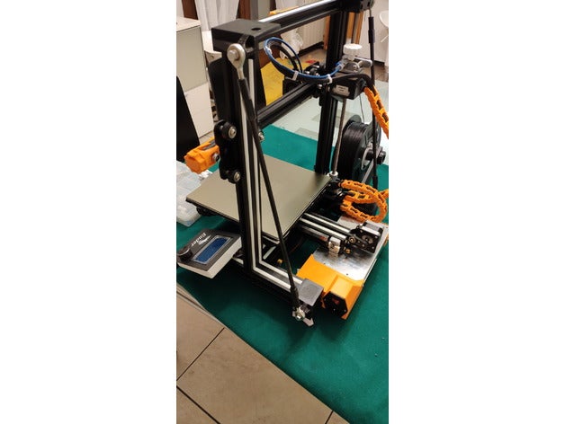 alignment braces creality ender 3 pro z-axis 3D print model - Mito3D