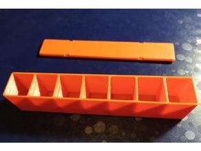 castello scatola medico medicinale pillole 3d print model - Mito3D