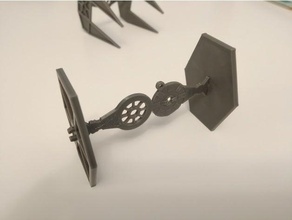 cravatta bombardiere ornamento carta 3d print model - Mito3D