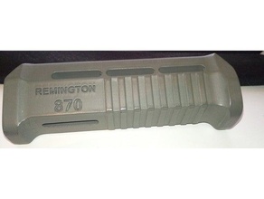 Remington 870 poignée 3d print model - Mito3D