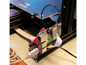 ender 3 raspberry mount ender3 raspberrymatic pi 3d print model - Mito3D