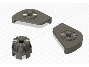 edit - obsolete ender 3 bed leveler knob gripper anti-slip remixed 3d print model - Mito3D