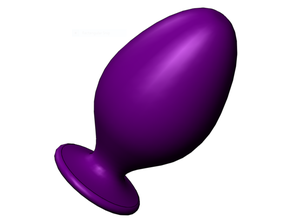 fo uova culo spina buttplug buttplugs uovo nsfw 3d print model - Mito3D