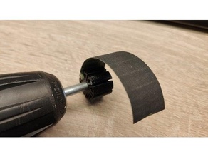 rabat roue description papier verre titulaire soutien outil 3d print model - Mito3D