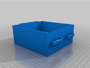 klein Teile Lager Schubladen Teiler Schublade 3d print model - Mito3D