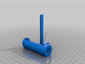 dentifricio tubo spremiagrumi leva 3d print model - Mito3D