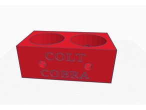 cobra speedloader rack colt 3d print model - Mito3D