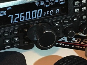 yaesu ft-450d dial pad amateurradio amateur radio ham ft450d 3d print model - Mito3D
