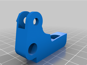 creatable d3 extruder handle 3d print model - Mito3D
