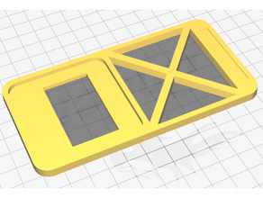 wyze lock spacer plate door mount 3d print model - Mito3D