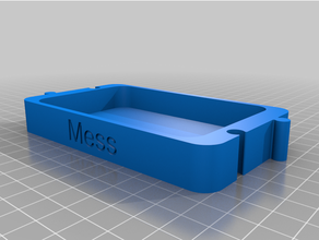 perplesso pasticcio x3 aa batteria titolare supporto sd carta USB 3d print model - Mito3D