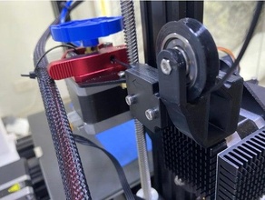 ezout v2 filamento sensor montar ender 3 ender3 ender3v2 3d print model - Mito3D