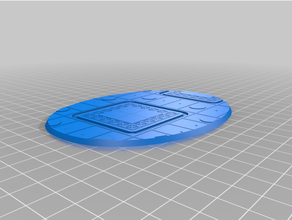 titanicus chanfrado cênico bases 3d print model - Mito3D