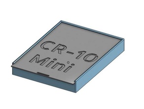 cr 10 mini cama armazenamento caixa 3d print model - Mito3D