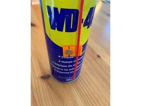 spray magnetic straw holder diy hobby household lubricant ptfe silicone spraycan wd40 3d print model - Mito3D