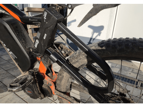 autobús granito extremo 59 sh clamp mount haibike xduro 2017 adaptador bicicleta montar montaña 3d print model - Mito3D