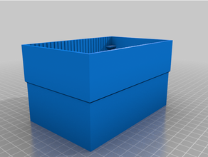 paramétrico caja dividir 3d print model - Mito3D