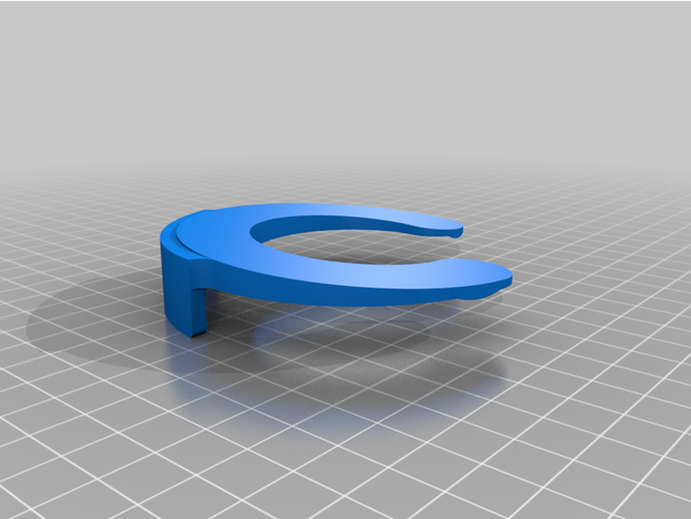 bowden clip 3D print model - Mito3D