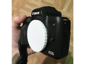 kanon eos m kamera şapka 3d print model - Mito3D