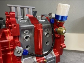 mazda rx7 7 petróleo filtrar add on motor 3d print model - Mito3D