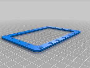 anycubic fotón fep ersatz rahmen Rahmen resina impresora 3d print model - Mito3D