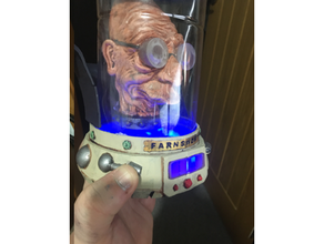 profesör Farnsworth imparator ay 3d print model - Mito3D