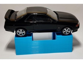 1 24 car slanted display stand 124 scale 125 3d print model - Mito3D