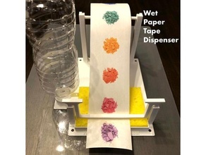 wet paper tape dispenser 3d printing 3d print model - Mito3D