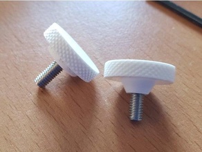 thumb screw cap m4 screws 3d print model - Mito3D