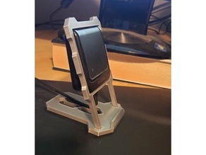 mophie aufladen Strom Pad Mini kabellos Ladegerät Stand Apfel Samsung 3d print model - Mito3D