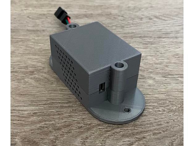nodemcu allegato ws2812b guidato striscia 3D print model - Mito3D