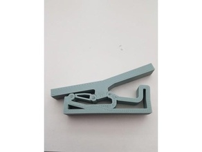 hinged bistable switch hinge 3d print model - Mito3D