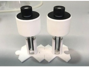 ika electrasyn 20 frasco soporte 5 química electroquímica laboratorio equipo Ciencias 3d print model - Mito3D