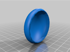 super simples Chá leve suporte luz azul 3d print model - Mito3D
