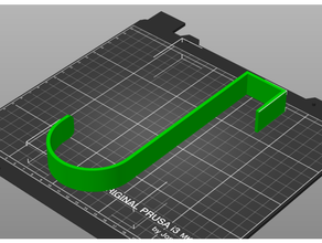 porta ghirlanda appendiabiti Natale personalizzato riparato 3d print model - Mito3D