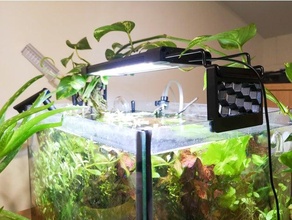 aquarium light riser access 3d print model - Mito3D