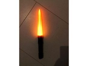 light stick marshaller torch lightsaber led 3d print model - Mito3D