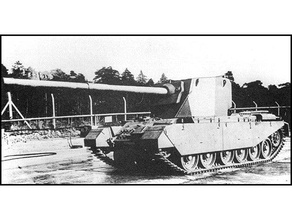 1 100 fv4004 conway Panzer Zerstörer 3d print model - Mito3D