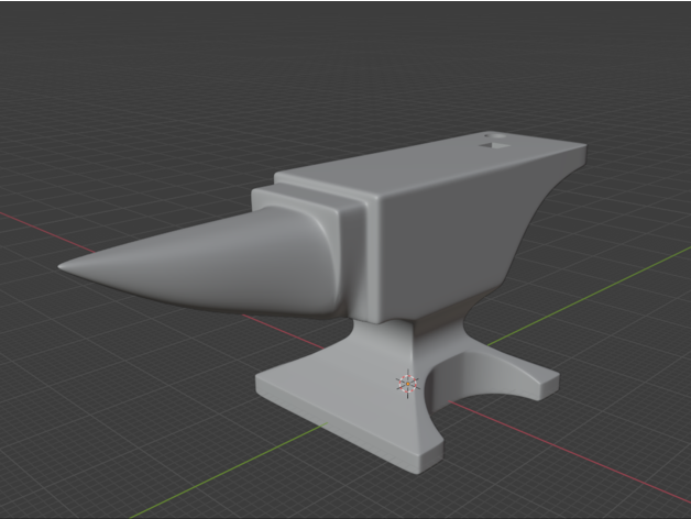 anvil 3D print model - Mito3D