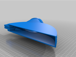 cerchio tavolo ge aspirazione adattatore 3d print model - Mito3D