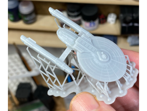 ares class cruiser miniature star trek starship startrek 3d print model - Mito3D